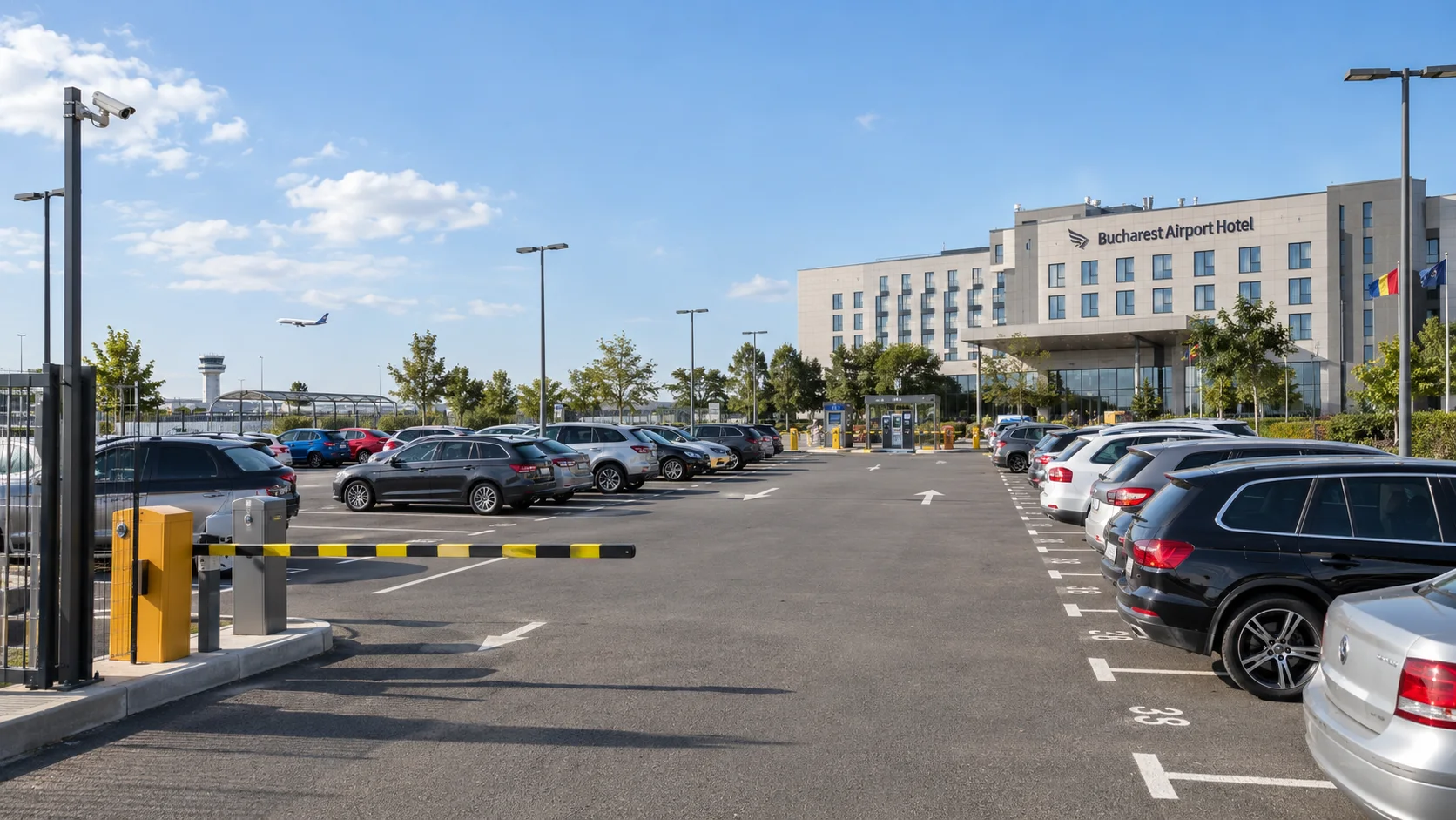 Locuri de parcare în aer liber la Bucharest Airport Parking, Otopeni